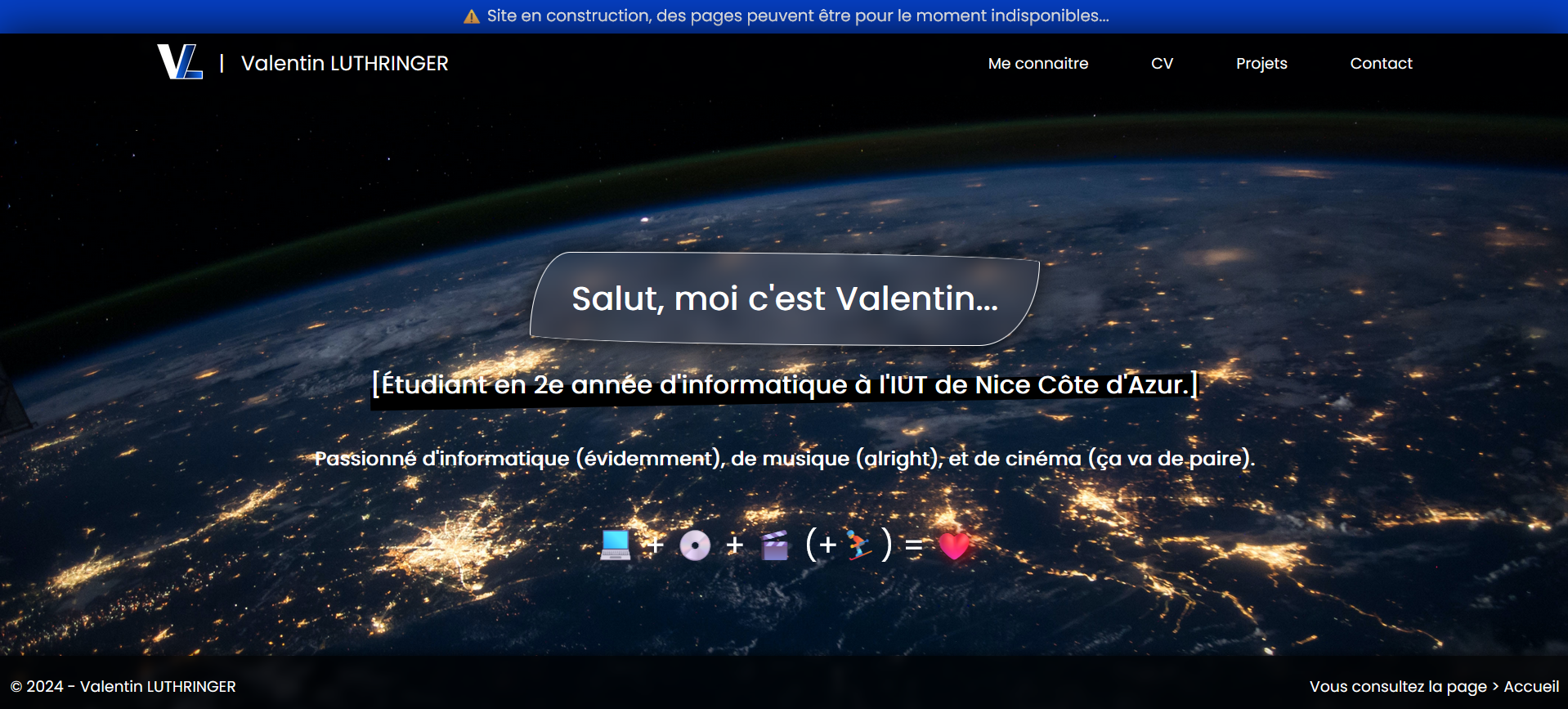 Projets > Sites web | Valentin LUTHRINGER - Étudiant en informatique à ...